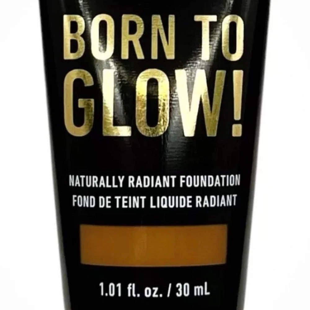 NEW NYX Professional Makeup Born to Glow Foundation in Sienna 1.01oz
